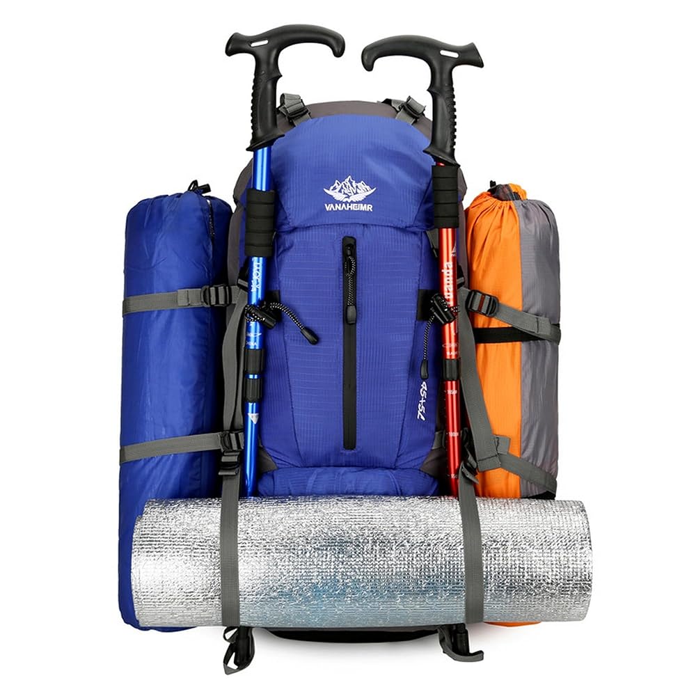 Amazon.com: 36-55L Large Camping Backpack Lightweight Hiking
